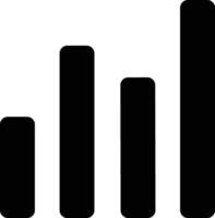 Chart icon symbol image for data statistic analysis illustration vector
