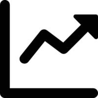 Chart icon symbol image for data statistic analysis illustration vector