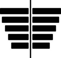 Chart icon symbol image for data statistic analysis illustration vector