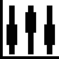 Chart icon symbol image for data statistic analysis illustration vector