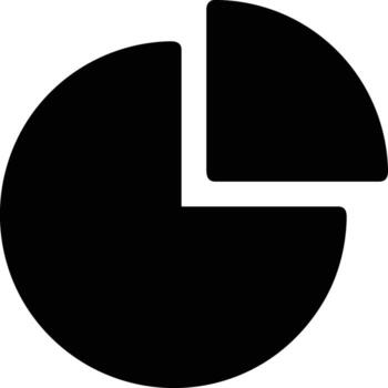 gráfico icono símbolo imagen para datos estadística análisis ilustración vector