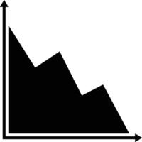 Chart icon symbol image for data statistic analysis illustration vector