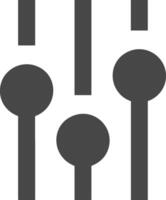 Chart icon symbol image for data statistic analysis illustration vector