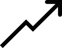 Chart icon symbol image for data statistic analysis illustration vector