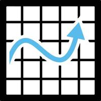 Chart icon symbol image for data statistic analysis illustration vector