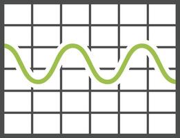 Chart icon symbol image for data statistic analysis illustration vector