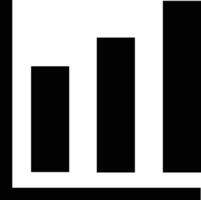 Chart icon symbol image for data statistic analysis illustration vector