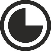 Chart icon symbol image for data statistic analysis illustration vector