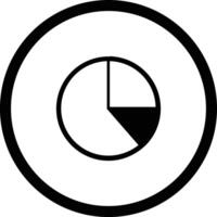 Chart icon symbol image for data statistic analysis illustration vector