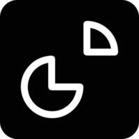Chart icon symbol image for data statistic analysis illustration vector