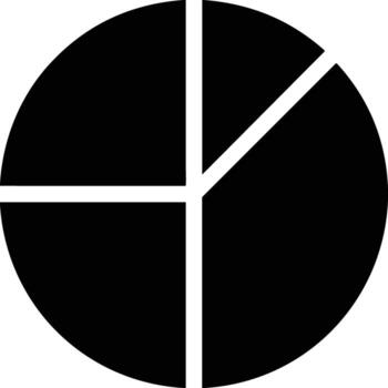 Chart icon symbol image for data statistic analysis illustration vector