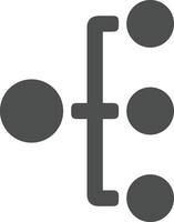 Chart icon symbol image for data statistic analysis illustration vector