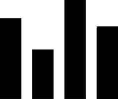 Chart icon symbol image for data statistic analysis illustration vector