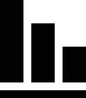 Chart icon symbol image for data statistic analysis illustration vector