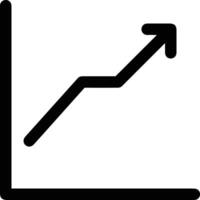 Chart icon symbol image for data statistic analysis illustration vector