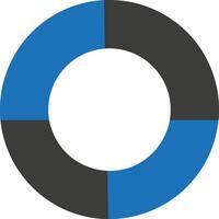 Chart icon symbol image for data statistic analysis illustration vector