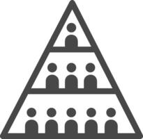 Chart icon symbol image for data statistic analysis illustration vector