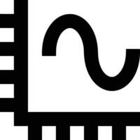 Chart icon symbol image for data statistic analysis illustration vector