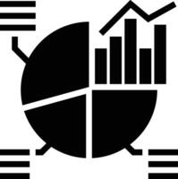 Chart icon symbol image for data statistic analysis illustration vector