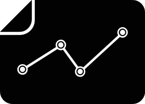Chart icon symbol image for data statistic analysis illustration vector