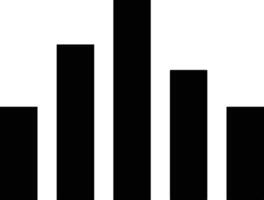 Chart icon symbol image for data statistic analysis illustration vector