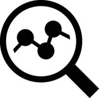 Chart icon symbol image for data statistic analysis illustration vector