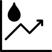 Chart icon symbol image for data statistic analysis illustration vector
