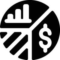 Chart icon symbol image for data statistic analysis illustration vector