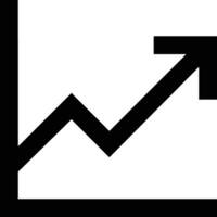 Chart icon symbol image for data statistic analysis illustration vector