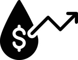 Chart icon symbol image for data statistic analysis illustration vector