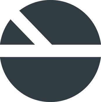 Chart icon symbol image for data statistic analysis illustration vector