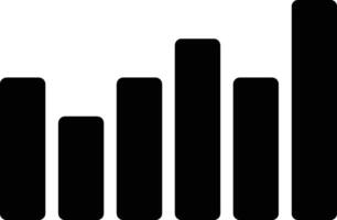 Chart icon symbol image for data statistic analysis illustration vector