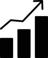 Chart icon symbol image for data statistic analysis illustration vector