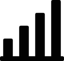 Chart icon symbol image for data statistic analysis illustration vector