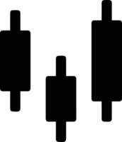 Chart icon symbol image for data statistic analysis illustration vector
