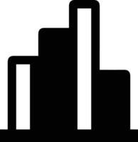 Chart icon symbol image for data statistic analysis illustration vector