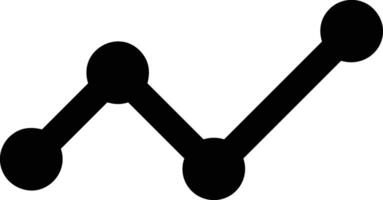 Chart icon symbol image for data statistic analysis illustration vector