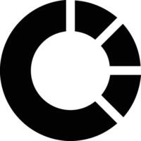 Chart icon symbol image for data statistic analysis illustration vector