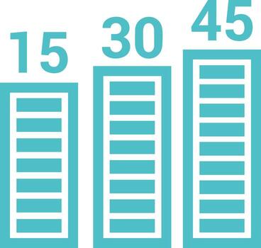 Chart icon symbol image for data statistic analysis illustration vector