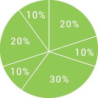Chart icon symbol image for data statistic analysis illustration vector