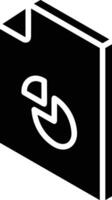 Chart icon symbol image for data statistic analysis illustration vector