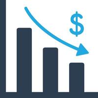 Chart icon symbol image for data statistic analysis illustration vector