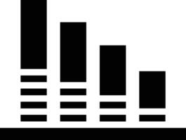Chart icon symbol image for data statistic analysis illustration vector