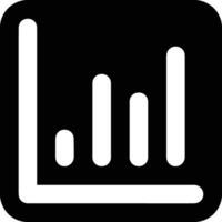 Chart icon symbol image for data statistic analysis illustration vector