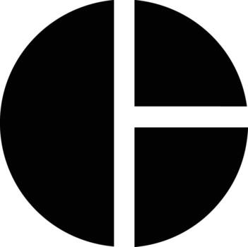 Chart icon symbol image for data statistic analysis illustration vector