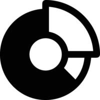 Chart icon symbol image for data statistic analysis illustration vector