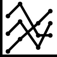 Chart icon symbol image for data statistic analysis illustration vector