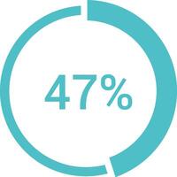 Chart icon symbol image for data statistic analysis illustration vector
