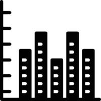 Chart icon symbol image for data statistic analysis illustration vector