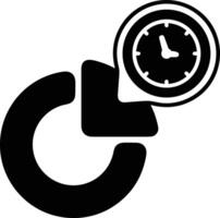 Chart icon symbol image for data statistic analysis illustration vector